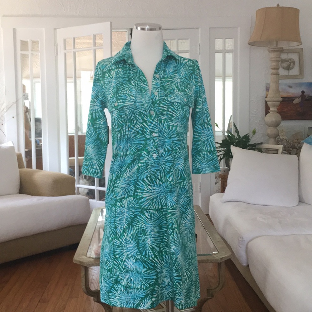 Persifor Nice tropical print mini dress size XS